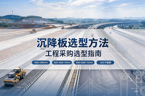 苏尼特右旗沉降板选择方法