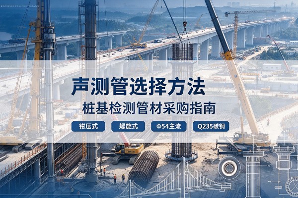 苏尼特右旗声测管选型标准