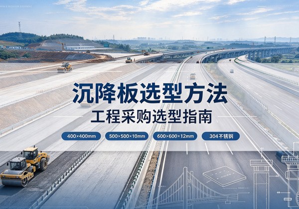 苏尼特右旗沉降板选择方法
