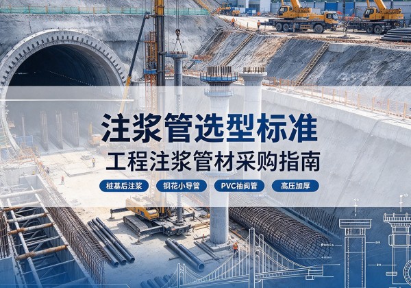 苏尼特右旗注浆管选型标准